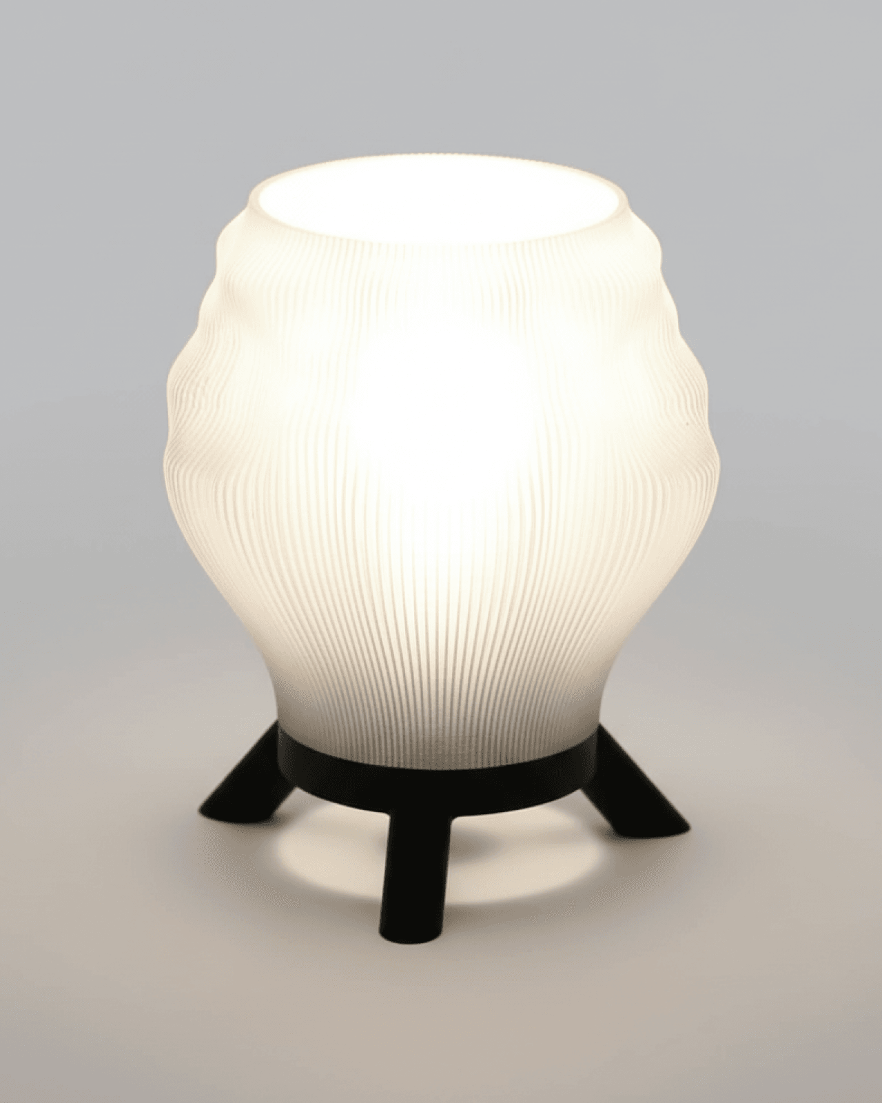 20241217 -minimal desk lamp ripple-base.stl 3d model