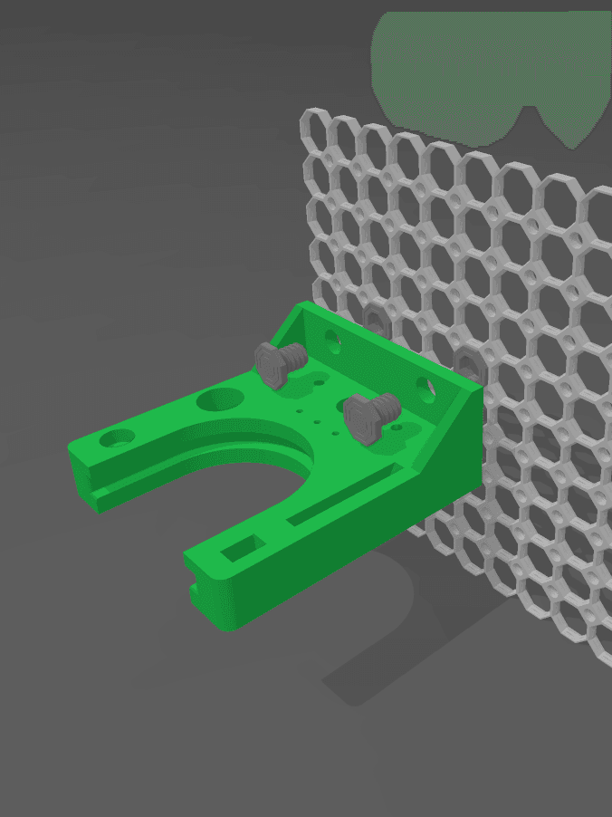 Dillon XL750/750 Toolhead Multiboard Mount (Mid Thread Version) 3d model