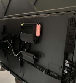 Behind TV Nvidia Shield Tube Mount 3d model