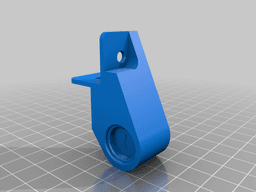 Hinged Dual Extruder mount for Ender-3/Creality CR-10/etc 3d model