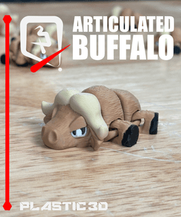 Articulated Buffalo — The Prairie Monarch 3d model