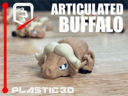 Articulated Buffalo — The Prairie Monarch 3d model