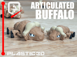 Articulated Buffalo — The Prairie Monarch 3d model