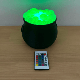 LED Cauldron Halloween Decoration 3d model