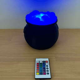 LED Cauldron Halloween Decoration 3d model