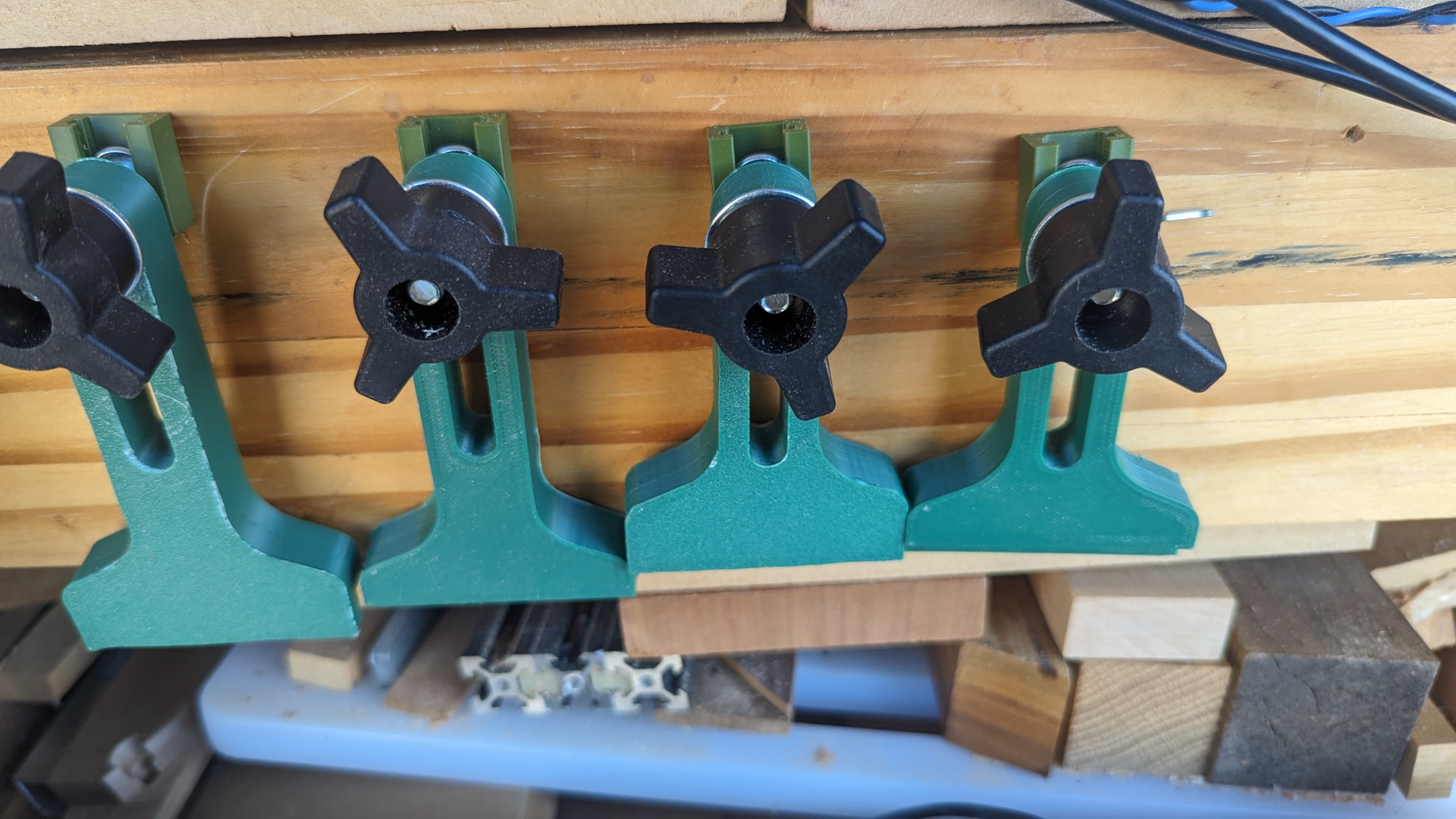 T-track clamp hanger 3d model