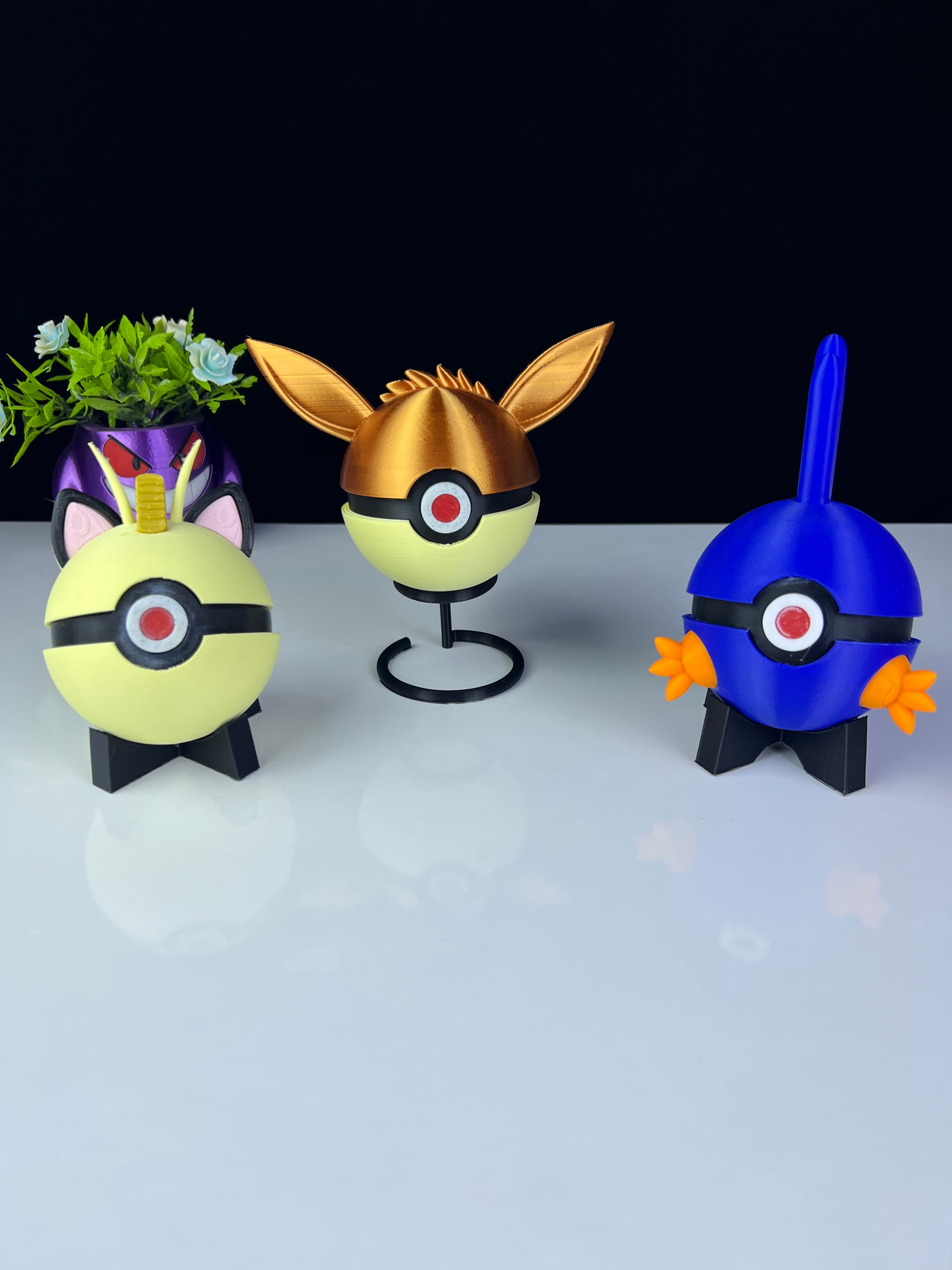 pokeball stand v3.stl 3d model