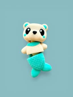 Kawaii MerBear 3d model