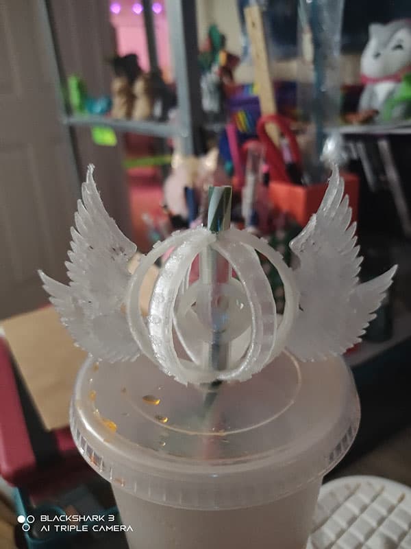 Ophanim-Bibically Accurate Angel strawtopper 3d model