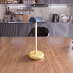 Gaming Headset Stand – Modern Desk Headphone Holder 3d model