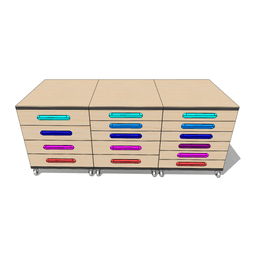 ModuBOX - Assortment cart 3d model