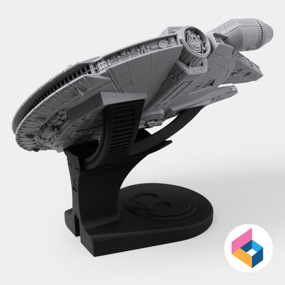 Millennium Falcon Display Stand 3d model