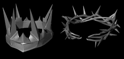 DARK CRUSADER HELMET LORDS OF THE FALLEN LIFE SIZE – BARBUTA WITH CROWN OF THORNS FAN ART STL 3d model