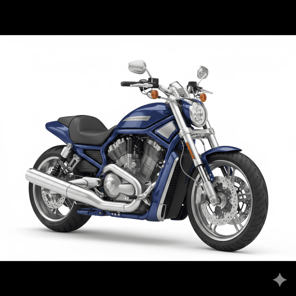 Harley Davidson V Rod Muscle Motorcycle 3d model