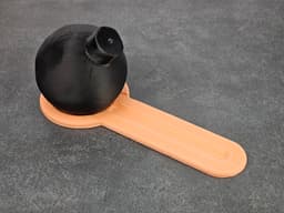 Incense Stick Holder Bomba with Ash Tray for Joss Sticks 3d model