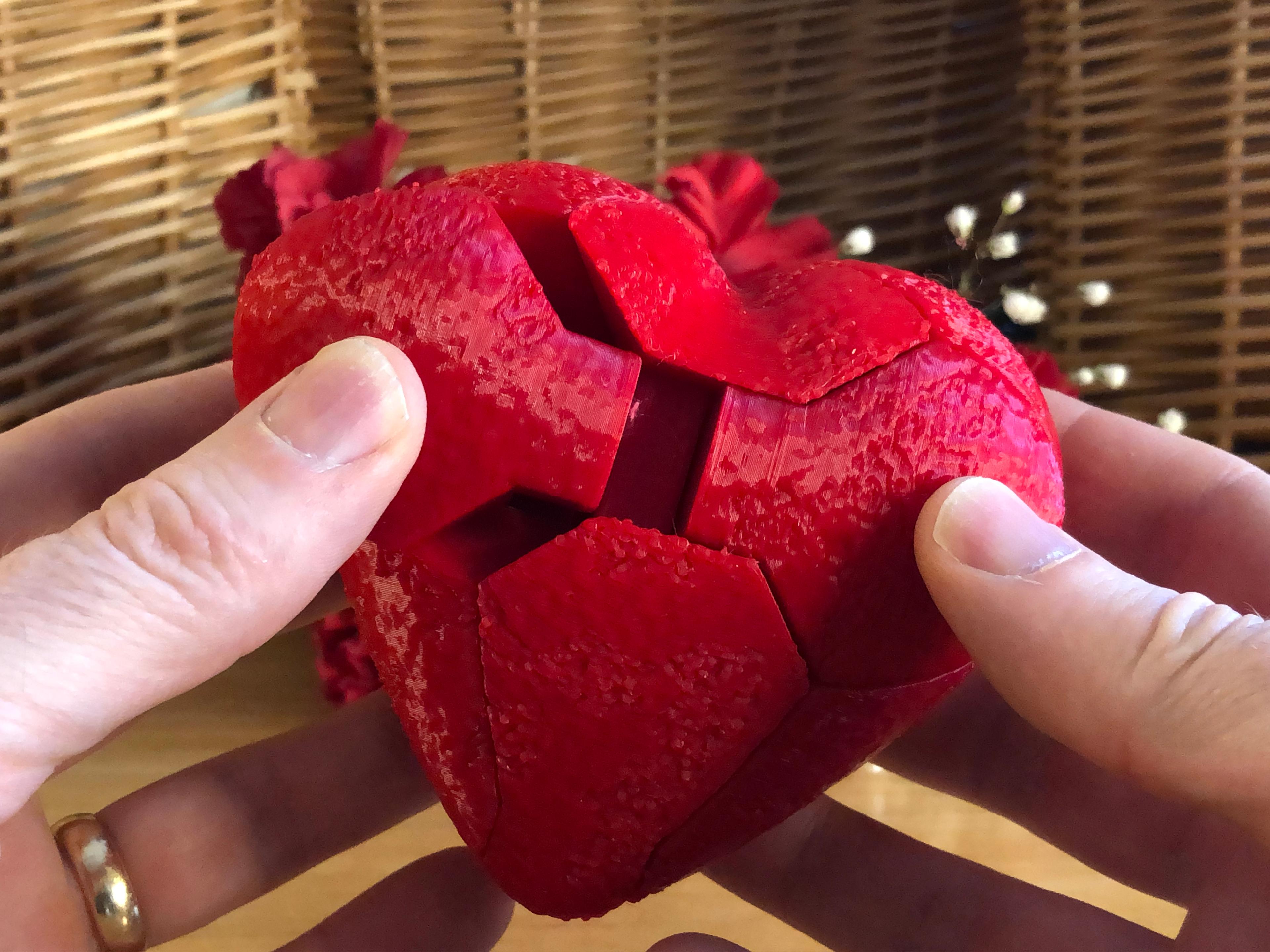 Valentine’s Heart Puzzle 3d model