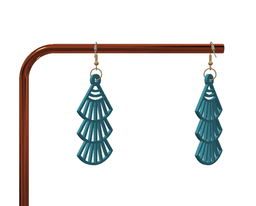 Cute keychain / earrings 3d model