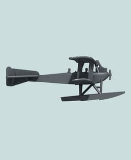 1:144 Friedrichshafen FF.33e 3d model