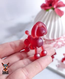 Balloon Poodle Charms 3d model