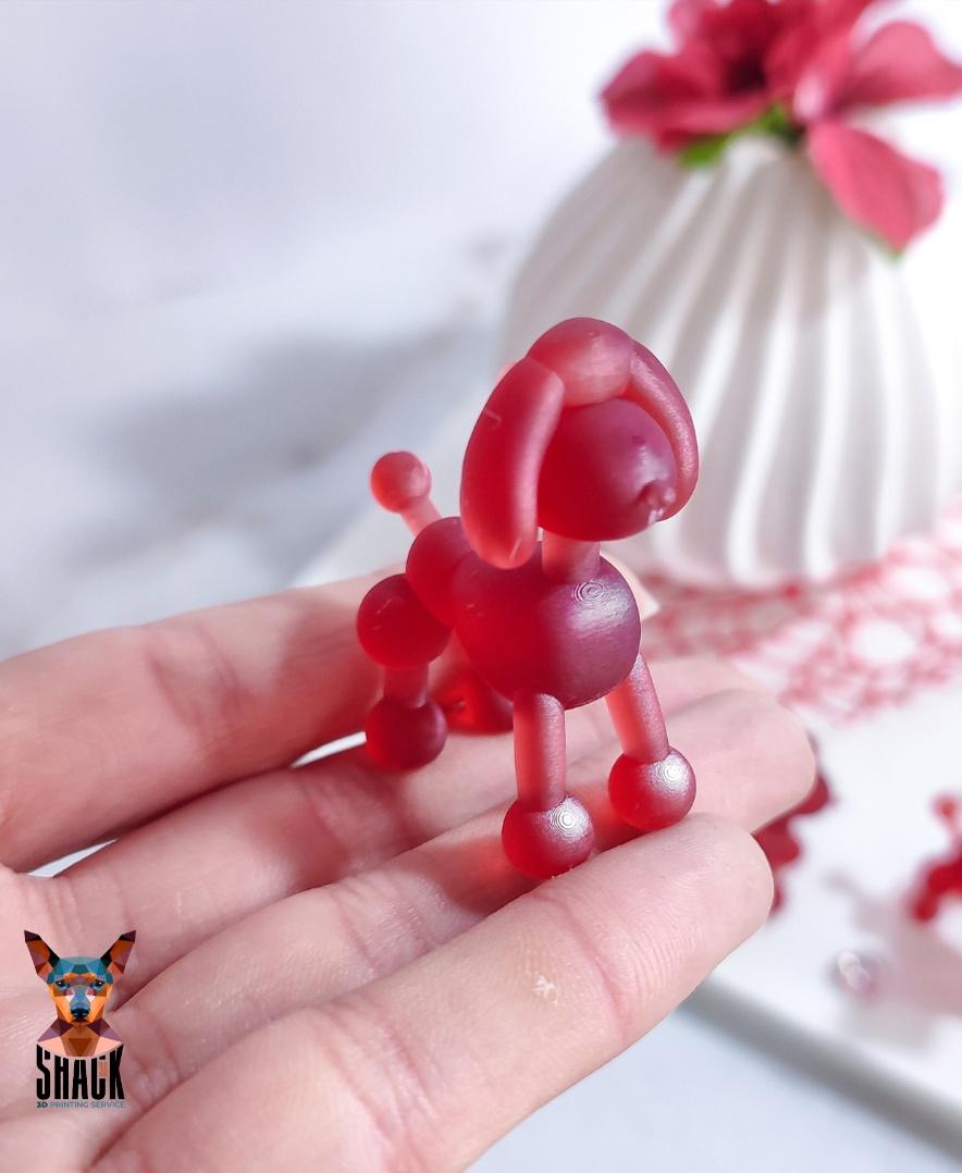 Balloon Poodle Charms  3d model