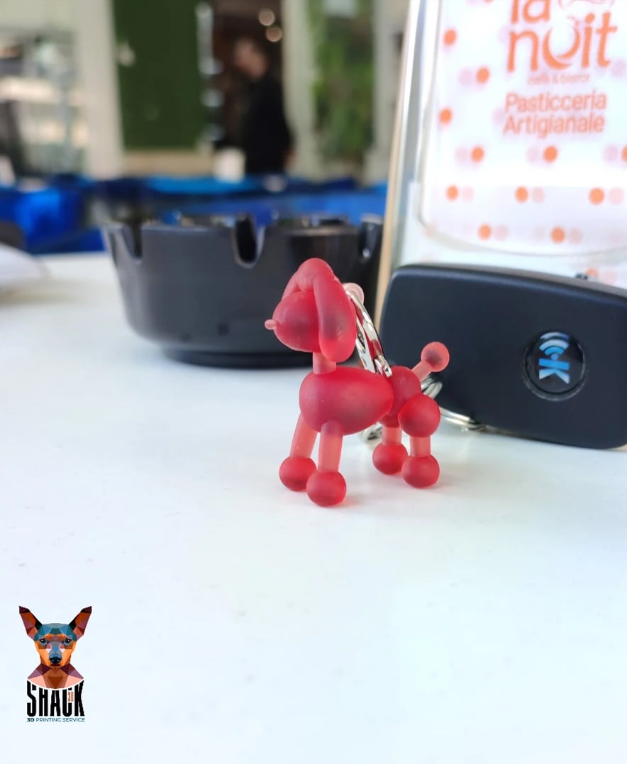 Balloon Poodle Charms 3d model