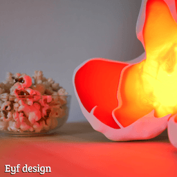Popcorn Lamp 3d model