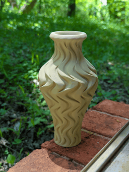 Wiggly Wave Vase 3d model