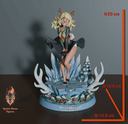 Noelle Holiday | Deltarune Fan Art 3d model