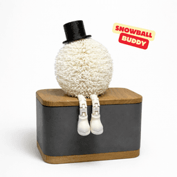 SNOWBALL BUDDY (NO SUPPORTS - PRINT IN PLACE) / CHRISTMAS DECOR 3d model