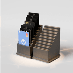 Card Tower - Home Decor 3d model