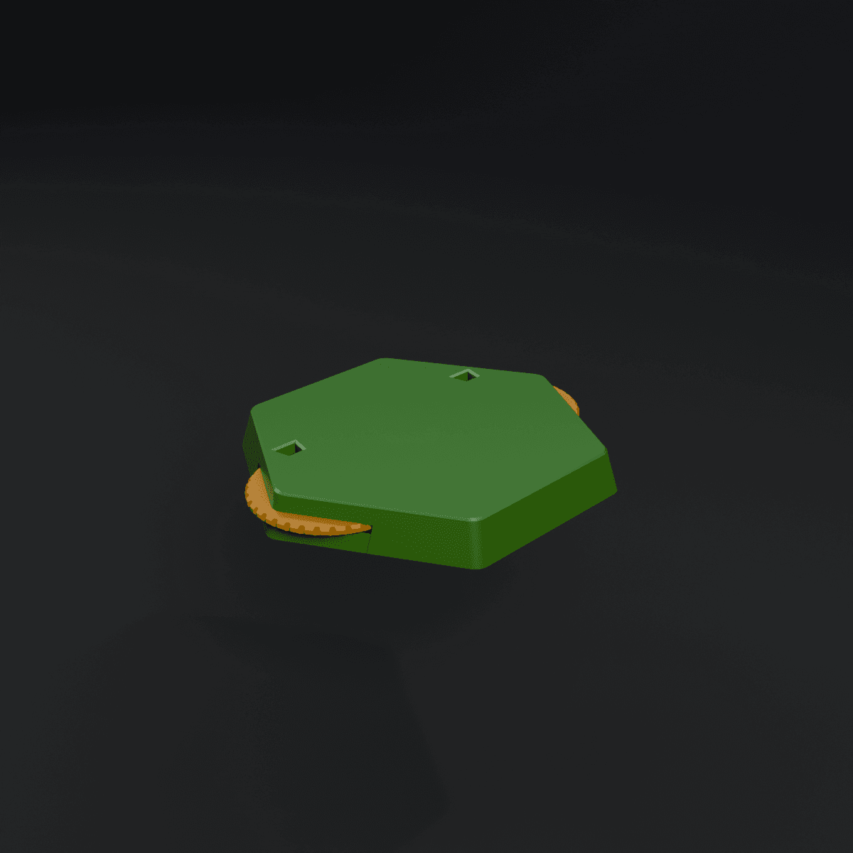 Combat Hex compatible base 3d model