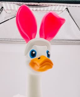 Bunny Slippers & Ears Goose Gear for Porch Goose 3d model