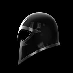 Magneto Helmet 3d model