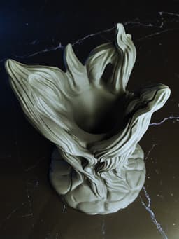 VASE OF REBIRTH - WILD SOUL - Fantasy Root Vase (200mm) - STL + 3MF 3d model