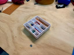 Gridfinity Breadboard Wire Holder 3d model