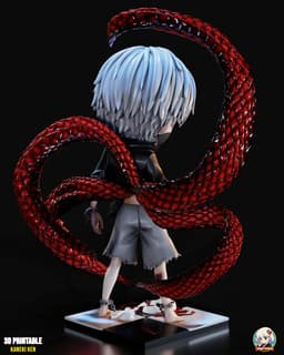 KanekiKen Tokyo Ghoul Chibi - Premium Collectible 3d model