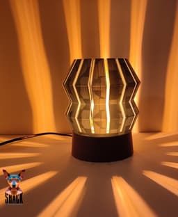 Geometric Glow Lamp 3d model