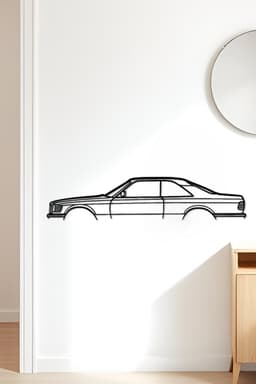560 SEC Wall Art, Wall Decor, Home Decor 3d model
