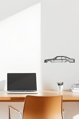 560 SEC Wall Art, Wall Decor, Home Decor 3d model