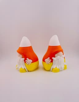 Candy Corn Gnome 3d model