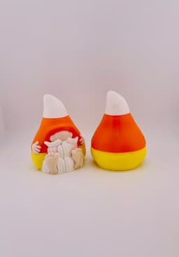 Candy Corn Gnome 3d model