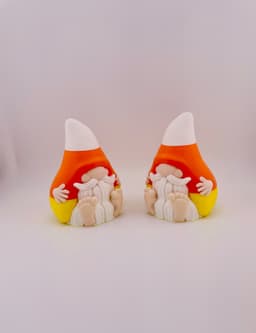 Candy Corn Gnome 3d model