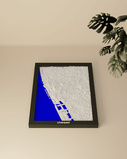 Liverpool, United Kingdom - 3D Miniature 3d model