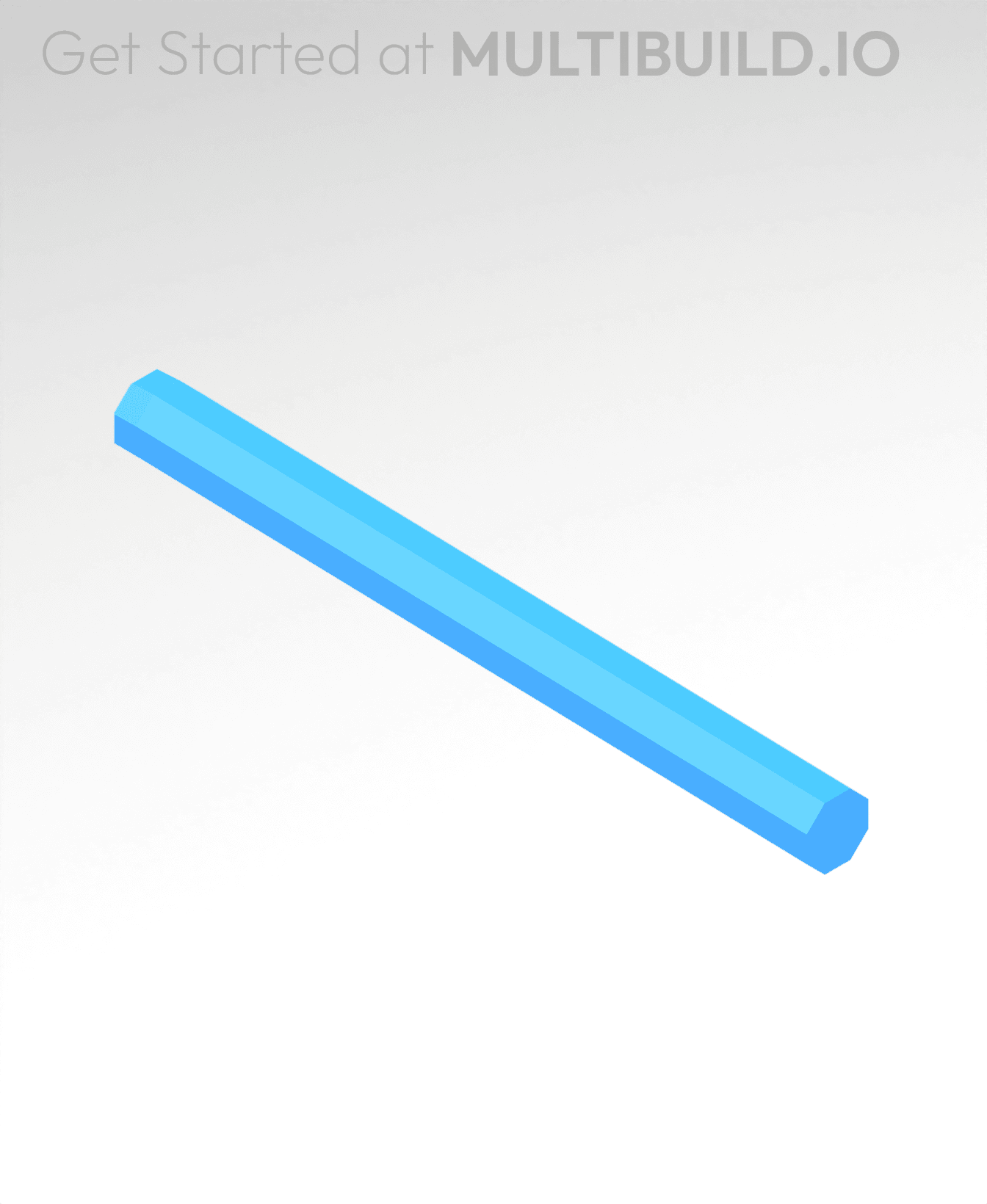 150 mm Peg (Friction-Fit Insert) 3d model