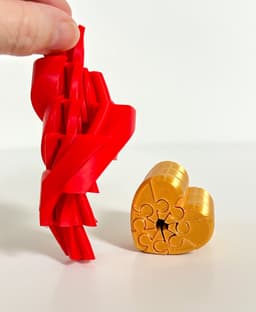 Twisty Heart Fidget 3d model