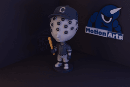 Jogador de beisebol extraterrestre.stl 3d model