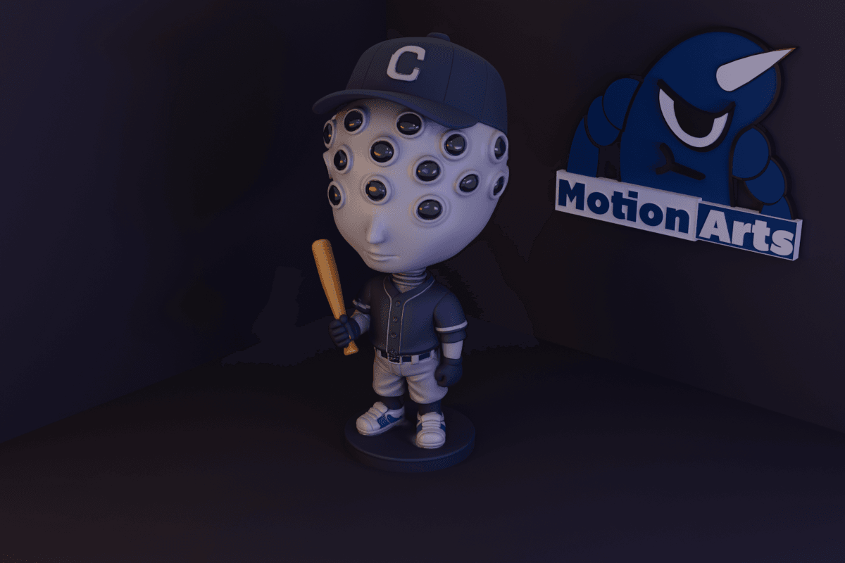 Jogador de beisebol extraterrestre.stl 3d model