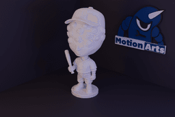 Jogador de beisebol extraterrestre.stl 3d model