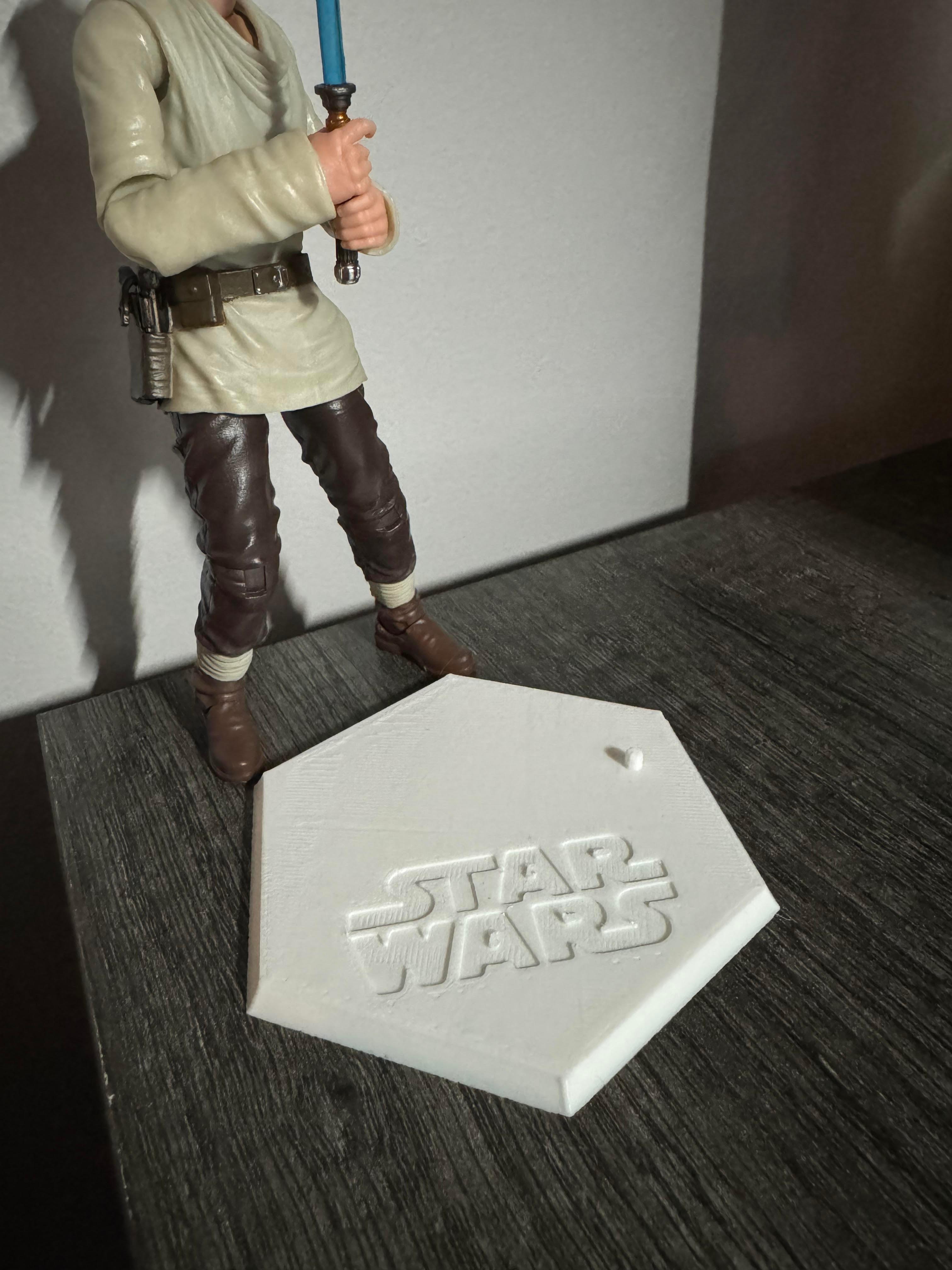 Star Wars Black Series Base Plate 3d model