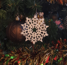 Snowflake Ornaments 3d model